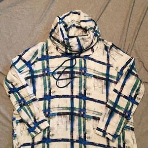 Westbound Petites || Women's Cowl Neck Shirt || Size Large